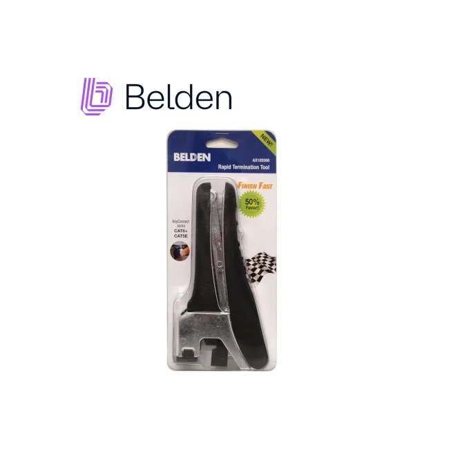 Belden AX105566 ponchadora Herramienta para prensar Negro image 8
