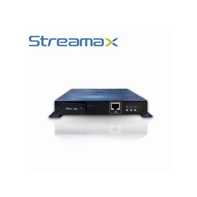 TERMINAL DE REPRODUCCION DE ARCHIVOS MULTIMEDIA STREAMAX MIMS100 / CONECTOR 5557-4PIN / 2 SLOT MICRO SD / CONECTOR RS485 / CONECTOR MDVR / CONECTOR PIS PARA LCD / SISTEMA OPERATIVO ANDROID / COMPATIBLE CON MDVRS SERIE A8PRO Y MONITOR ML16MAX-286
