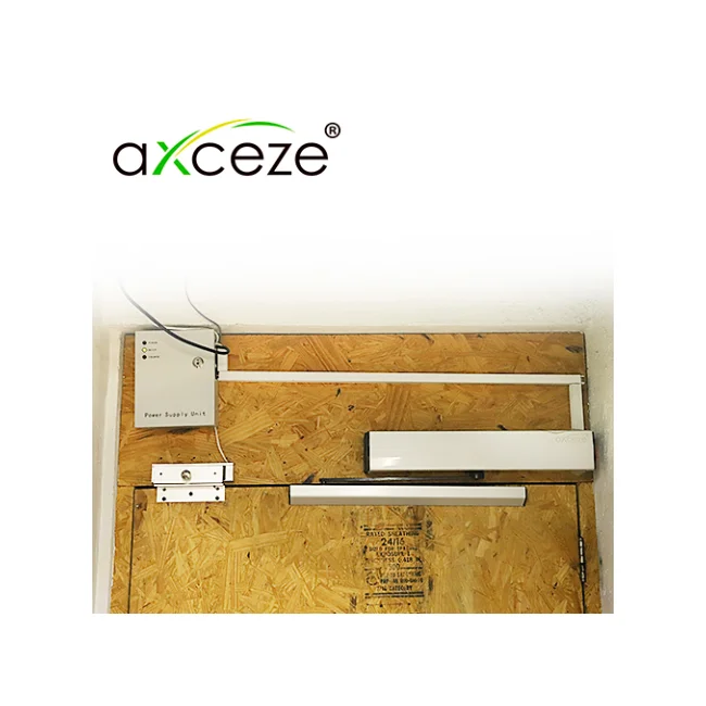 Axceze AX-PULLBAR muelle para puertas Universal Cierre de puerta montado sobre la superficie (brazo normal) Blanco image 5