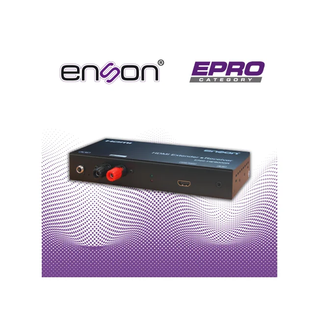 Enson ENS-HE9000R extensor de audio/video Receptor AV Negro image 7
