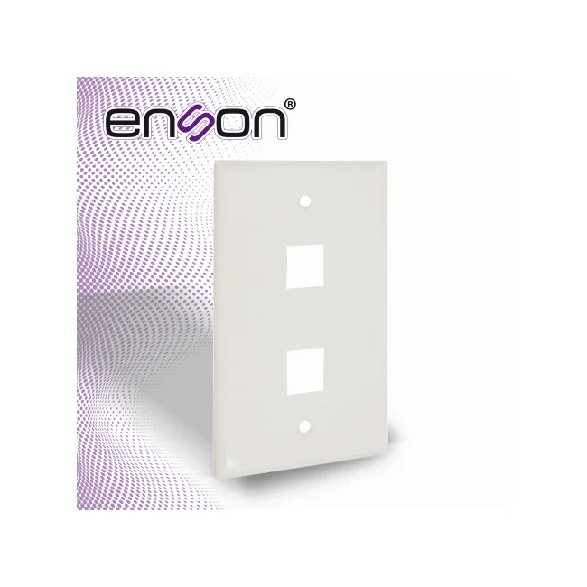 Enson ENS-FP62 placa de pared o cubierta de interruptor Blanco
