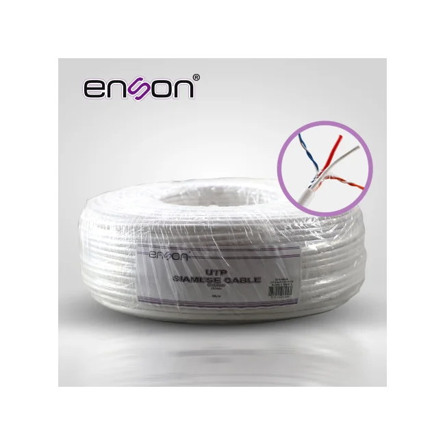 Enson 250m UTP Cat5e cable de red Blanco U/UTP (UTP) image 2