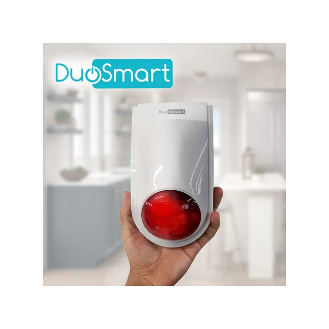 DuoSmart B20 sirena Sirena inalámbrica Rojo, Blanco image 6