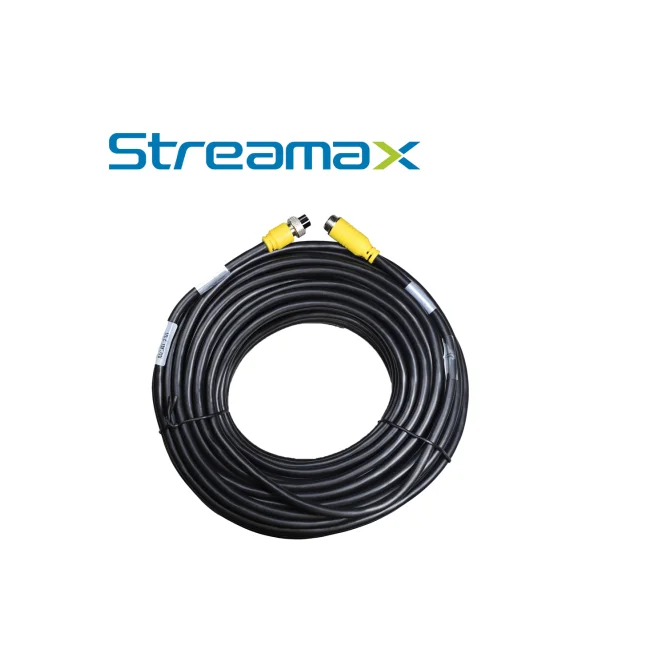 CABLE DIN DE AVIACION STREAMAX MCBL230 / 4 PINES / 23 METROS / COMPATIBLE CON CAMARAS AHD