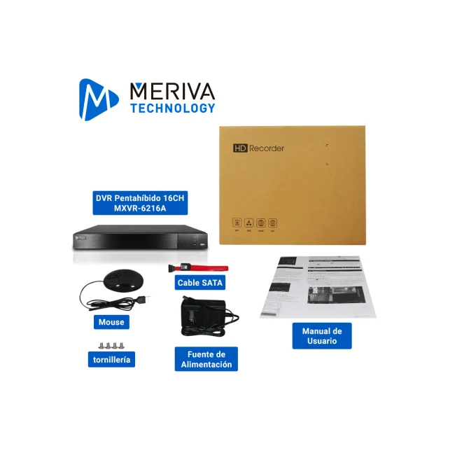 Meriva Technology MXVR-6216A videograbadora digital Blanco image 7