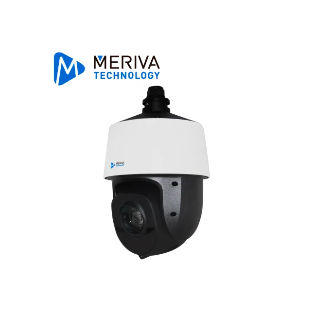 CAMARA IP PTZ MERIVA TECHNOLOGY MSD-425I / 4 MP / 25X ZOOM OPTICO / 16X ZOOM DIGITAL / H.265 / LENTE MOTORIZADO 4.8 - 120MM / 160 M IR / IP66 / IK10 / METALICA / 12 VCD / POE / SOPORTA MICRO SD HASTA 256 GB (NO INCLUIDA) / 1 ENTRADA + 1 SALIDA DE AUDIO / 1 ENTRADA + 1 SALIDA DE ALARMA / MIA 2.0 / ONVIF / BRAZO INCLUIDO / AUTO TRACKING (PERSONAS/VEHICULOS) / RECONOCIMIENTO DE ROSTRO INTEGRADO