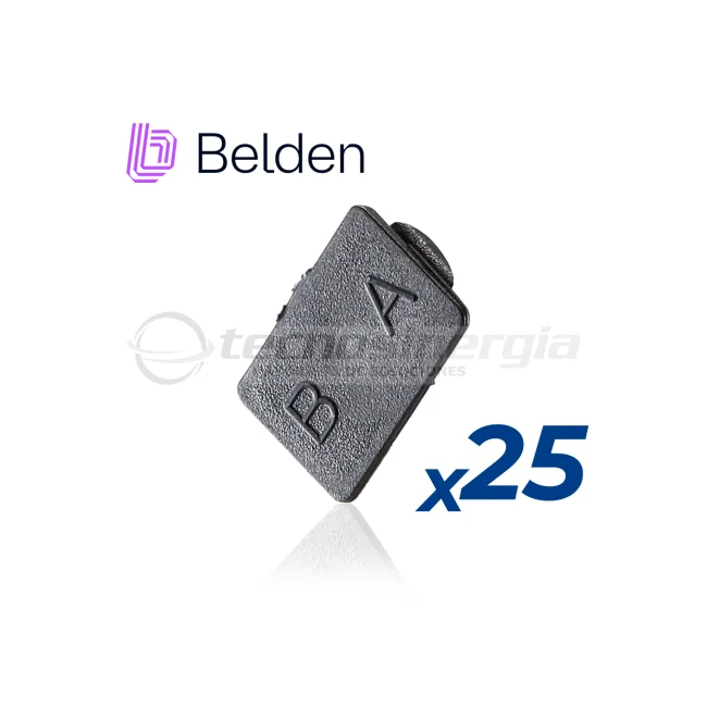 Belden FXBUCLLDB25N soporte para manguito de identificación de conductores Negro 7.95 mm 25 pieza(s) image 7