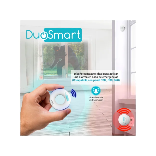 DuoSmart CPM1 botón de alarma de pánico Inalámbrico image 8