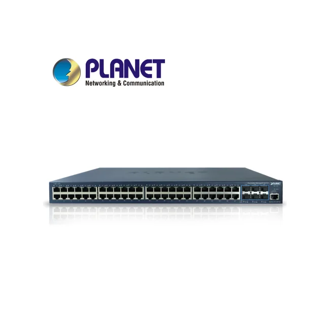 PLANET SGS-6310-48T6X dispositivo de redes Gestionado L3 Gigabit Ethernet (10/100/1000) 1U Azul
