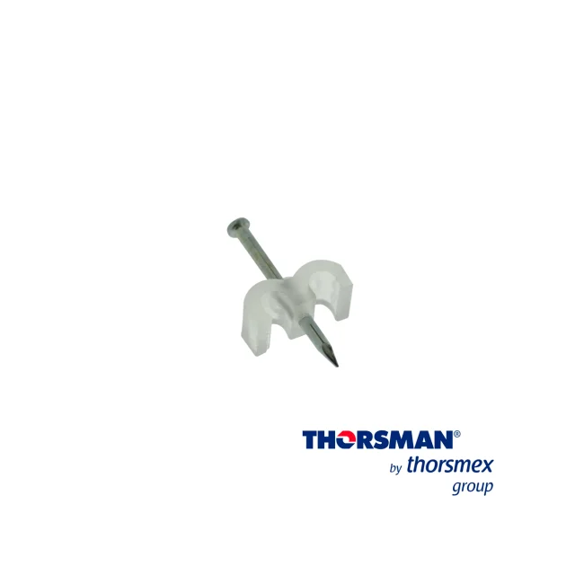 Thorsman TDC 4-6 abrazadera para cable Transparente 100 pieza(s)