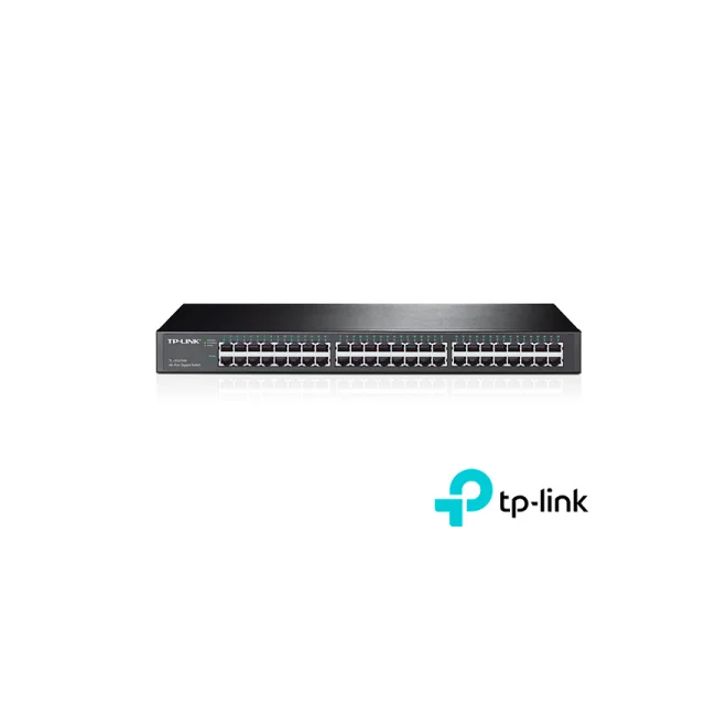 TP-Link TL-SG1048 dispositivo de redes No administrado Gigabit Ethernet (10/100/1000) 1U Negro image 3