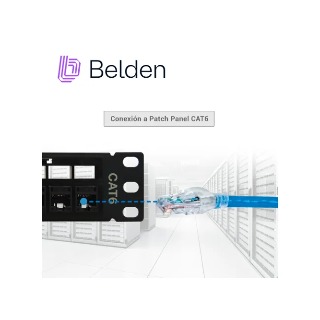 Belden Cat 6 - 3m cable de red Azul Cat6 image 7