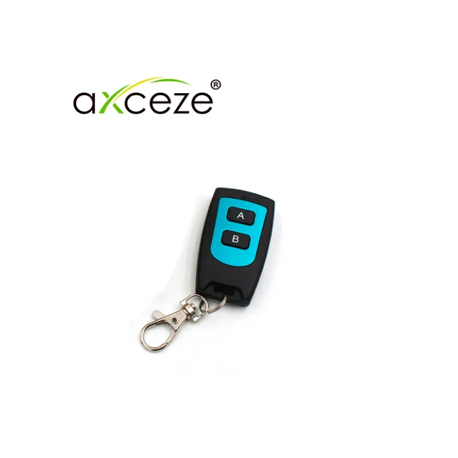 CONTROL REMOTO DE 2 BOTONES AXCEZE AX-RM20  COMPATIBLE CON RECEPTOR AX-REC20