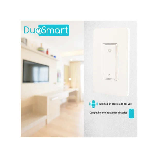 DuoSmart A50 interruptor de llave Blanco 1 pieza(s) image 7