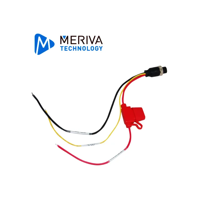 CABLE DE ALIMENTACION STREAMAX MDVR-SOURCE / CONECTOR DIN 9 PINES / ALIMENTACION DE MDVRS / CUENTA CON FUSIBLES DE PROTECCION CONTRA DESCARGAS ELECTRICAS / COMPATIBLE CON MDVRS SERIE M1N 2.0 Y MX3NPRO image 2