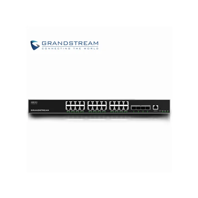 Grandstream Networks GWN7813P dispositivo de redes Gestionado L3 Gigabit Ethernet (10/100/1000) Energía sobre Ethernet (PoE) Gris