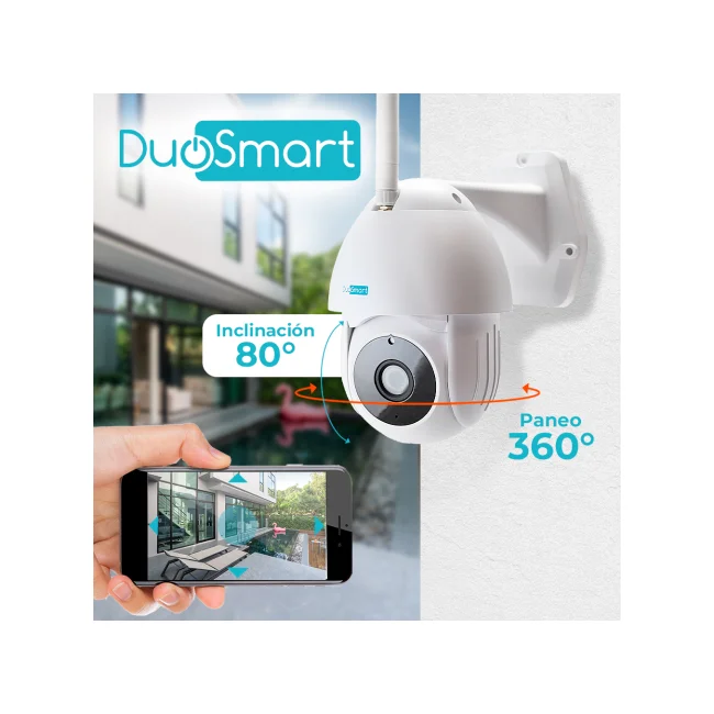 DuoSmart E70 cámara de vigilancia Esférico Cámara de seguridad IP Interior y exterior 2304 x 1296 Pixeles Techo/pared image 6