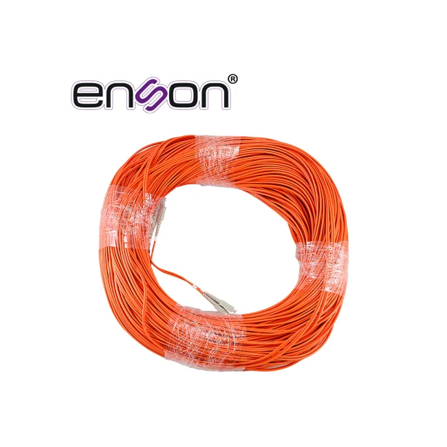FIBRA OPTICA ENSON 60201O200 DE 200MTS DUPLEX MULTIMODO OM1 ARMADA Y TERMINADA CON CONECTORES SC-SC