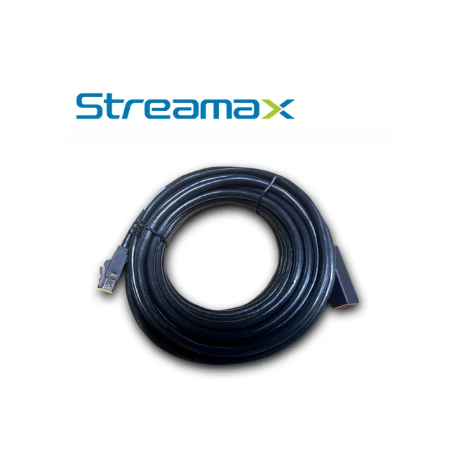 CABLE PARA TERMINAL DE MULTIMEDIA STREAMAX M6PIN-L16MAX / CONECTOR PLUG / TRANSMISION DE VIDEO Y AUDIO / PARA PANTALLAS DE AUTOBUS
