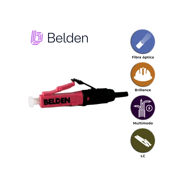 Belden AX105252-S1 adaptador de fibra óptica LC Negro, Violeta image 5