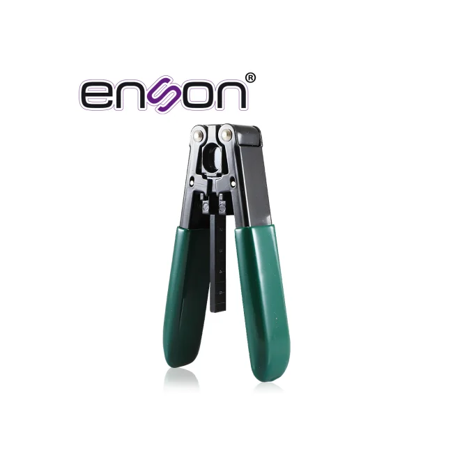 Enson ENS-FTTHFDOCS pelacable Negro, Verde image 2