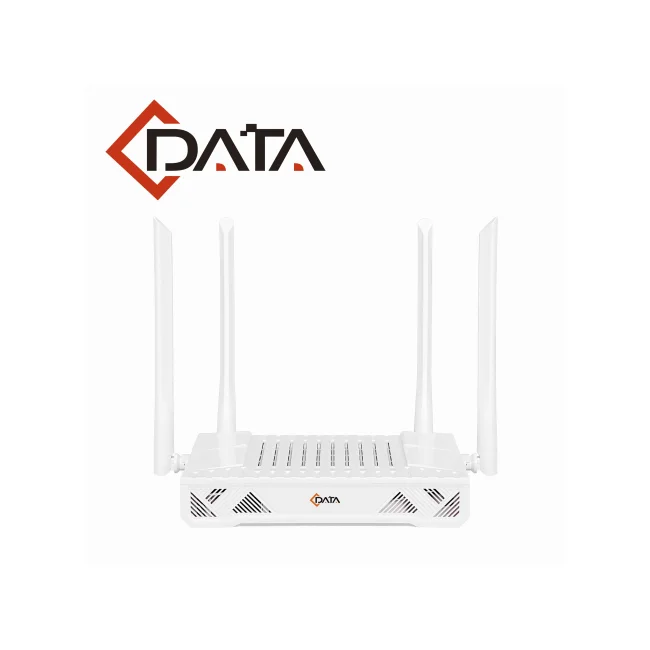 ONU / ONT C DATA FD514GD-R550 XPON / 4 PUERTOS GE / WIFI DOBLE BANDA 2.4G Y 5G / VELOCIDAD GPON HASTA 2.488 GBPS / COMPATIBLE CON GPON Y EPON / SOPORTE VLAN Y CONTROL DE ANCHO DE BANDA