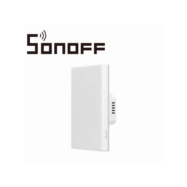 APAGADOR DE PARED TOUCH TX ULTIMATE SONOFF T5-1C-120 / 1CH ON/OFF INALAMBRICO / WIFI 2.4GHZ / COLOR BLANCO / LUZ AMBIENTAL / VIBRA/SUENA/SE ILUMINA AL TOCARLO / COMPATIBLE CON ALEXA/GOOGLE HOME/IFTTT / APP IOS Y ANDROID / HASTA 5AMP POR CANAL