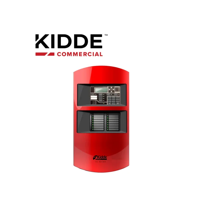 PANEL INCENDIO INTELIGENTE KIDDE VS4-R CUENTA CON UN LAZO SLC DE CLASE A O CLASE B QUE ADMITE HASTA 250 DISPOSITIVOS DIRECCIONABLES (125 DETECTORES O 125 MODULOS) SE PUEDEN AGREGAR TARJETAS DE LAZO PARA EXPANDIR EL SISTEMA A UNA CAPACIDAD MAXIMA DE 1000 DISPOSITIVOS DIRECCIONABLES (500 DETECTORES Y 500 MODULOS) EL PANEL VS4 INCLUYE CUATRO NAC QUE PUEDEN CONECTARSE EN LAZO CLASE A O LAZO DE CLASE B / COLOR ROJO / INGLES