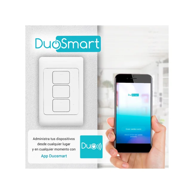 DuoSmart A30 interruptor de llave Blanco 1 pieza(s) image 6
