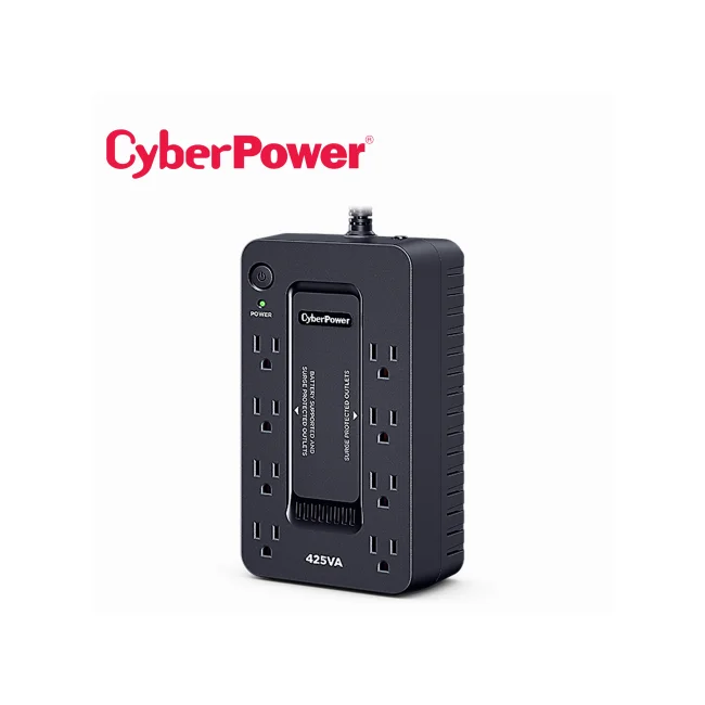 CyberPower ST425 sistema de alimentación ininterrumpida (UPS) En espera (Fuera de línea) 0.425 kVA 260 W 8 salidas AC
