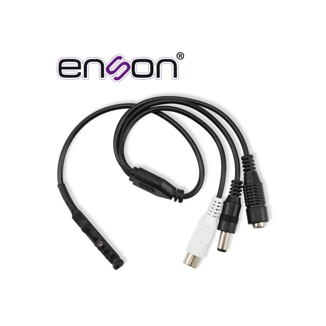 Enson PA4MIC micrófono Negro Micrófono para cámara de seguridad image 2