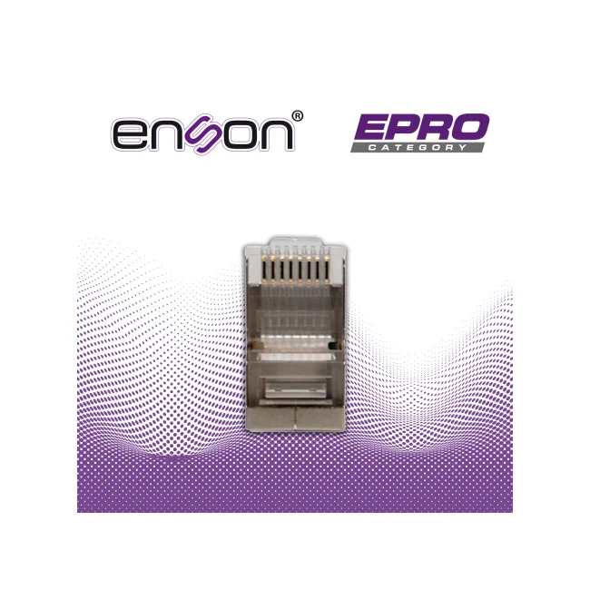 Enson ENS-SRJ45-CAT5E conector Metálico