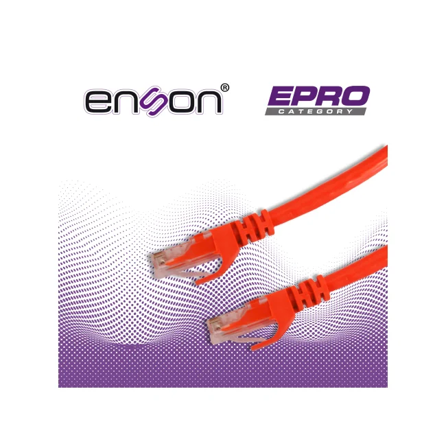 Enson P6012O cable de red Naranja 1.2 m Cat6 U/UTP (UTP) image 10