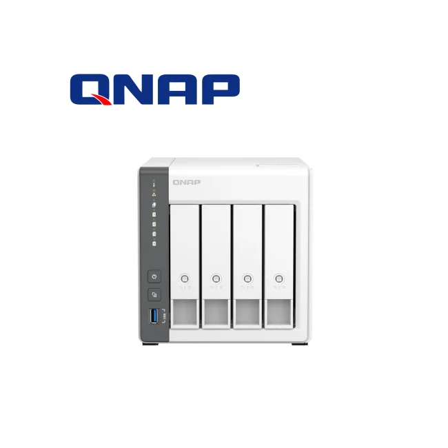 QNAP TS-433 NAS Tower ARM Cortex-A55 4 GB 0 TB QNAP Turbo System Blanco image 5