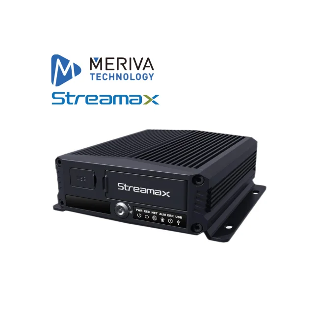 DVR MOVIL 6CH STREAMAX M1N2.0-GW4 / 4CH AHD + 2CH IP / 2MP / 1 SALIDA DE VIDEO / 6 ENTRADAS + 1 SALIDA DE AUDIO / 8 ENTRADAS + 2 SALIDAS DE ALARMA / MODULO 4G / GPS / MODULO WIFI / 1 PUERTO USB / SOPORTA 2 MICRO SD HASTA 512 GB + 1 SSD M.2 HASTA 2 TB / 9-36 VCD