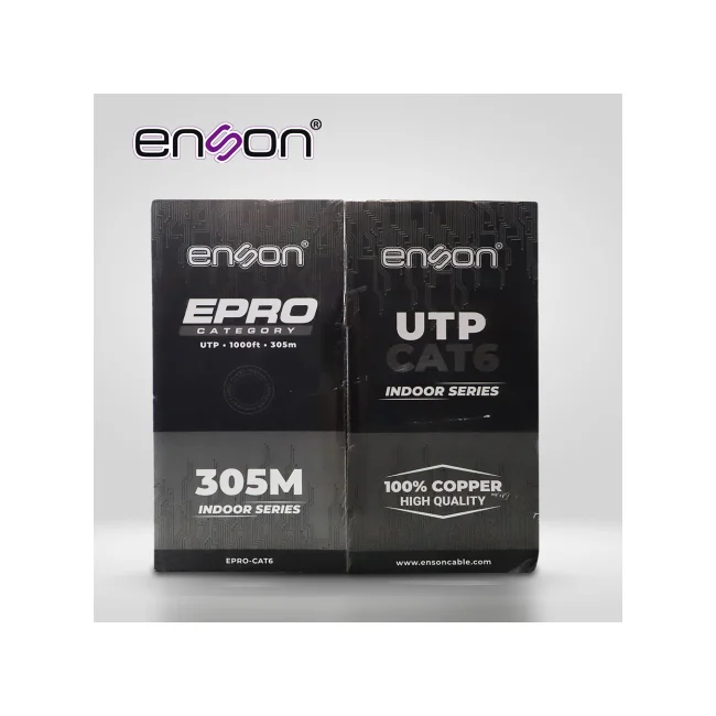 Enson EPRO-CAT6 cable de red Gris 305 m U/UTP (UTP) image 10