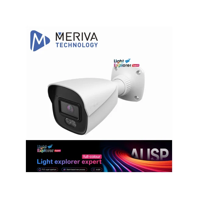 CAMARA IP BULLET MERIVA TECHNOLOGY MOB-400UC / 4MP / H.265+ / 2.8MM / ULTRA COLOR AI ISP LUZ CALIDA 20M / IP67 / METALICA / 12 VCD / POE / SOPORTA MICRO SD HASTA 512GB (NO INCLUIDA) / ENTRADA DE AUDIO / MICROFONO INTEGRADO / MIA 2.0 / ONVIF / VIDEO ESTRUCTURADO INTRUSION - CRUCE DE LINEA - OBJETO PERDIDO O ABANDONADO