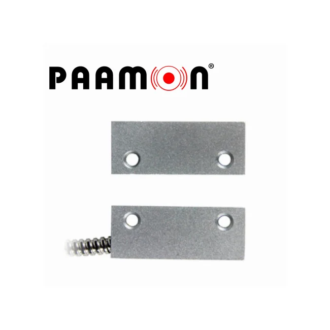 CONTACTO MAGNETICO DE USO RUDO PAAMON PM-MS18M / NC / IDEAL PARA USO EN PUERTAS Y VENTANAS METALICAS / GAP 30-40 MM / CABLEADO