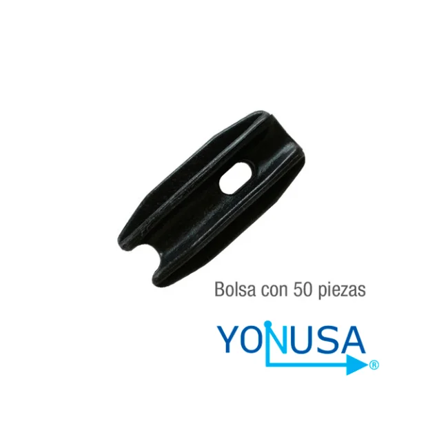 AISLADOR DE ESQUINA PREMIUM PARA CERCAS ELECTRIFICADAS YONUSA AIS02 50PZAS X BOLSA