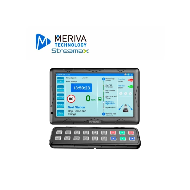 PANTALLA INTERACTIVA STREAMAX MXPAD / 10.1 PULGADAS / CONECTOR DIN 10 PINES / TOUCH / INTEGRACION CON MDVR / SISTEMA ANDROID / ASISTENCIA AL CONDUCTOR / BOCINA INTEGRADA / SOLUCION PARA AUTOBUS / COMPATIBLE CON MDVRS SERIE MX3NPRO Y A8PRO