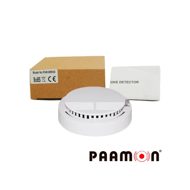Paamon PAM-SMK20 detector de humo Detector de reflejo fotoeléctrico Interconectables Alámbrico image 8