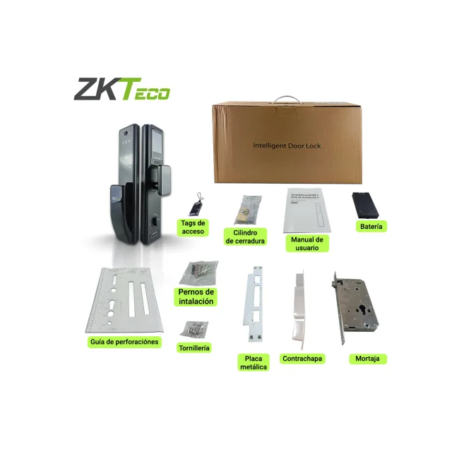 ZKTeco HBL400 cerradura inteligente Seguro de puerta inteligente image 10