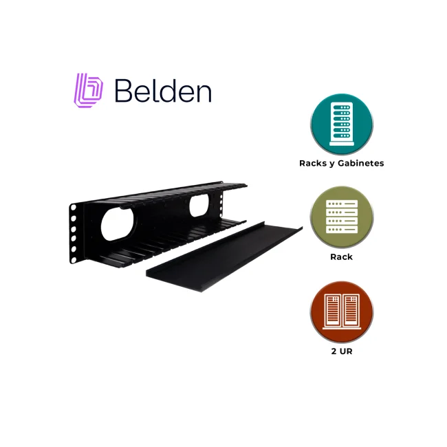 Belden 9512-1902N accesorio para rack Panel de gestión de cables