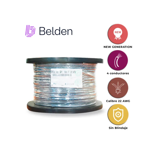 Belden 5502UE 0081000 cable de señal Gris image 2