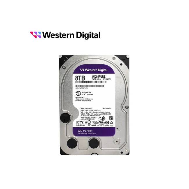 Western Digital Blue 8TB WD PURPL 8TB WD PURPLE 3.5" Serial ATA III image 5