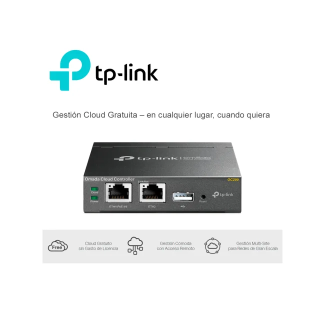 TP-Link Omada OC200 pasarela o controlador 10, 100 Mbit/s image 14