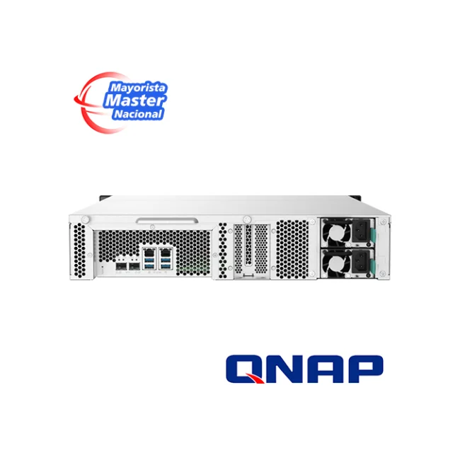 QNAP TS-832PXU-RP NAS Bastidor (2U) Annapurna Labs AL324 4 GB DDR4 0 TB QNAP Turbo System Aluminio, Negro image 8