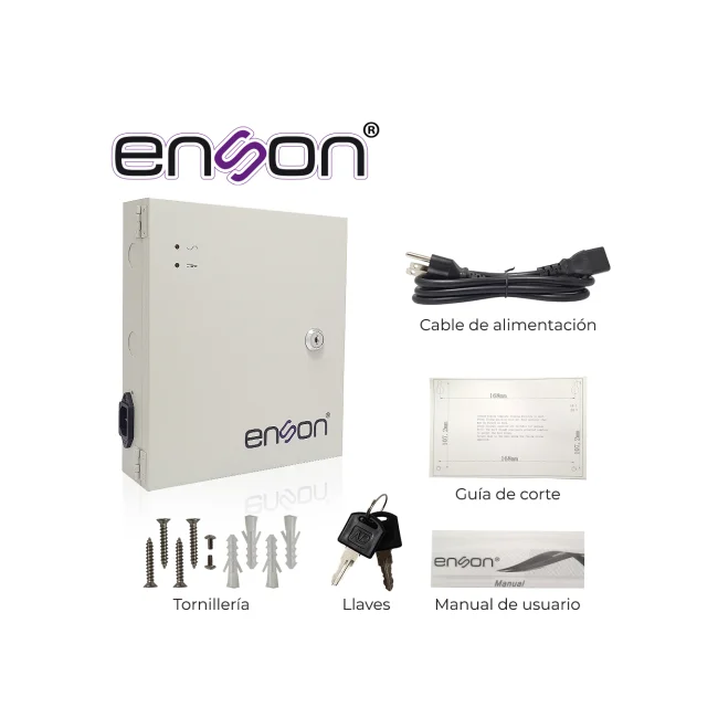 Enson PSB-1218 accesorio para cámara de seguridad Sistema de alimentación image 8