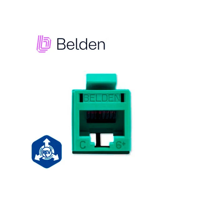 Belden RV6MJKUGN-S1 módulo de conectores de red image 2