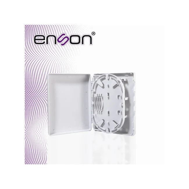 CAJA DE DISTRIBUCION DE FIBRA OPTICA ENSON ENS-FOTB4 4 PUERTOS